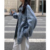 デニムジャケットゆったり Gジャン羽織る | SUNSHINE CLOSET | 詳細画像4 