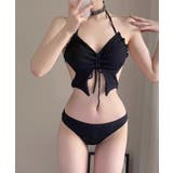 ビキニ水着3点セット セパレートギャザー | SUNSHINE CLOSET | 詳細画像3 