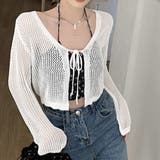 カーディガン長袖 レディース ショート丈 | SUNSHINE CLOSET | 詳細画像1