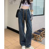 デニムパンツ 長ズボンハイウエスト美脚 | SUNSHINE CLOSET | 詳細画像2 