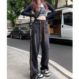 デニムパンツ 長ズボンハイウエスト美脚 | SUNSHINE CLOSET | 詳細画像4 