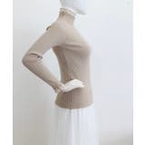 メロウフリルニットトップス レディース 大人上品 | SUNSHINE CLOSET | 詳細画像21 