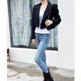 ショート丈テーラードジャケット韓国風秋服 | SUNSHINE CLOSET | 詳細画像10