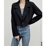 ショート丈テーラードジャケット韓国風秋服 | SUNSHINE CLOSET | 詳細画像2