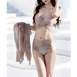 ビキニ3点セット クロスバンドゥ水着 レディース | SUNSHINE CLOSET | 詳細画像1 