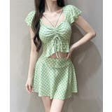 体型カバー水着 レディース スイムウェア上下セット | SUNSHINE CLOSET | 詳細画像12 