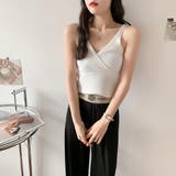 ニットタンクトップ トップス ショート丈 | SUNSHINE CLOSET | 詳細画像7 