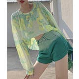 シアートップス 長袖レディースカットソー | ANGELCLOSET | 詳細画像2