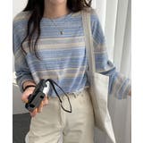 Tシャツ 韓国風 カットソートップス春秋 | SUNSHINE CLOSET | 詳細画像1