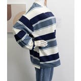 ボーダー柄 スウェット 配色 トレーナー | SUNSHINE CLOSET | 詳細画像10