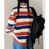 ボーダー柄 スウェット 配色 トレーナー | SUNSHINE CLOSET | 詳細画像7