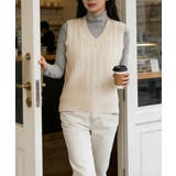 体型カバー レイヤードベスト レディース | SUNSHINE CLOSET | 詳細画像11 