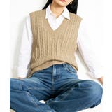 体型カバー レイヤードベスト レディース | SUNSHINE CLOSET | 詳細画像2 