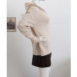 ニットジップパーカー フード付きニットカーデ 長袖ニットトップス | SUNSHINE CLOSET | 詳細画像11 