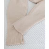 ニットジップパーカー フード付きニットカーデ 長袖ニットトップス | SUNSHINE CLOSET | 詳細画像16 