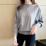 ニットトップス きれいめ 体型カバー大人 | SUNSHINE CLOSET | 詳細画像1