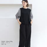 ドッキングトップス クルーネックブラウス | ANGELCLOSET | 詳細画像6