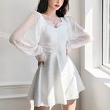 ワンピース水着 体型カバー ハイウエスト | SUNSHINE CLOSET | 詳細画像1 