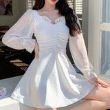 ワンピース水着 体型カバー ハイウエスト | SUNSHINE CLOSET | 詳細画像3 