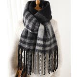 フリンジマフラー大判ストールリバーシブル | SUNSHINE CLOSET | 詳細画像9 