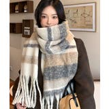 カシミヤ風マフラー 大判 厚手ボリューム | SUNSHINE CLOSET | 詳細画像3 