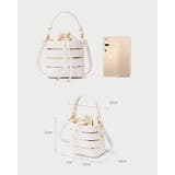 バケツ型 トートバッグ 透かし | SUNSHINE CLOSET | 詳細画像3