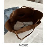 キャンバスバッグ 大容量 トートバッグ鞄 | ANGELCLOSET | 詳細画像11