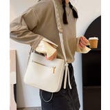 スクエアショルダーバッグ PUレーザー鞄 | SUNSHINE CLOSET | 詳細画像1 