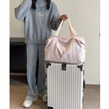 ボストンバッグ 大容量トラベルバッグ旅行 | ANGELCLOSET | 詳細画像14