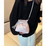 巾着ショルダーバッグ リボン付き 結婚式 | ANGELCLOSET | 詳細画像11