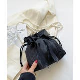 巾着ショルダーバッグ リボン付き 結婚式 | ANGELCLOSET | 詳細画像14
