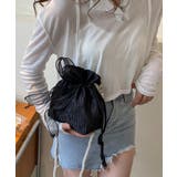 巾着ショルダーバッグ リボン付き 結婚式 | ANGELCLOSET | 詳細画像2