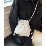 巾着ショルダーバッグ リボン付き 結婚式 | ANGELCLOSET | 詳細画像6