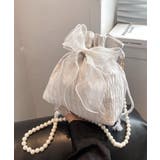 巾着ショルダーバッグ リボン付き 結婚式 | ANGELCLOSET | 詳細画像9