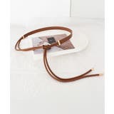 細ベルト ウエストマーク合皮ロープベルト | SUNSHINE CLOSET | 詳細画像10 