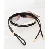 細ベルト ウエストマーク合皮ロープベルト | SUNSHINE CLOSET | 詳細画像5 