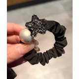 ヘアアクセサリー フェイクパール髪ゴム ハーフアップアレンジ | SUNSHINE CLOSET | 詳細画像12 