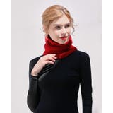 ワインレッド | マフラー ニット ふわふわ | SUNSHINE CLOSET