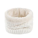 ホワイト | マフラー ニット ふわふわ | SUNSHINE CLOSET