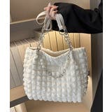 ポップコーントートバッグワッフル風バッグ | SUNSHINE CLOSET | 詳細画像1