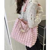 ポップコーントートバッグワッフル風バッグ | SUNSHINE CLOSET | 詳細画像12
