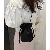 ミニショルダーバッグ 斜め掛け巾着バッグ | SUNSHINE CLOSET | 詳細画像4 