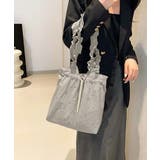 ギャザートートバッグ 巾着型トート大容量 | SUNSHINE CLOSET | 詳細画像5 