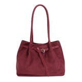 スエード調トートバッグ ベルトデザイン鞄 | SUNSHINE CLOSET | 詳細画像21 