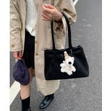 スエード調トートバッグ ベルトデザイン鞄 | SUNSHINE CLOSET | 詳細画像5 