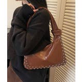 レディースおしゃれ ノットハンドルショルダーバッグ エナメル調トートバッグヴィン… | SUNSHINE CLOSET | 詳細画像11 