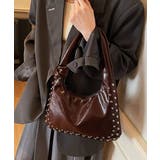 レディースおしゃれ ノットハンドルショルダーバッグ エナメル調トートバッグヴィン… | SUNSHINE CLOSET | 詳細画像3 