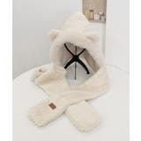 くま耳ニット帽子 マフラー 手袋 一体型 | SUNSHINE CLOSET | 詳細画像16 