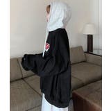 BF風パーカー ゆったり裏起毛フーディー | SUNSHINE CLOSET | 詳細画像3 