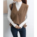 モックネック ニットトップス 長袖秋冬服 | SUNSHINE CLOSET | 詳細画像14